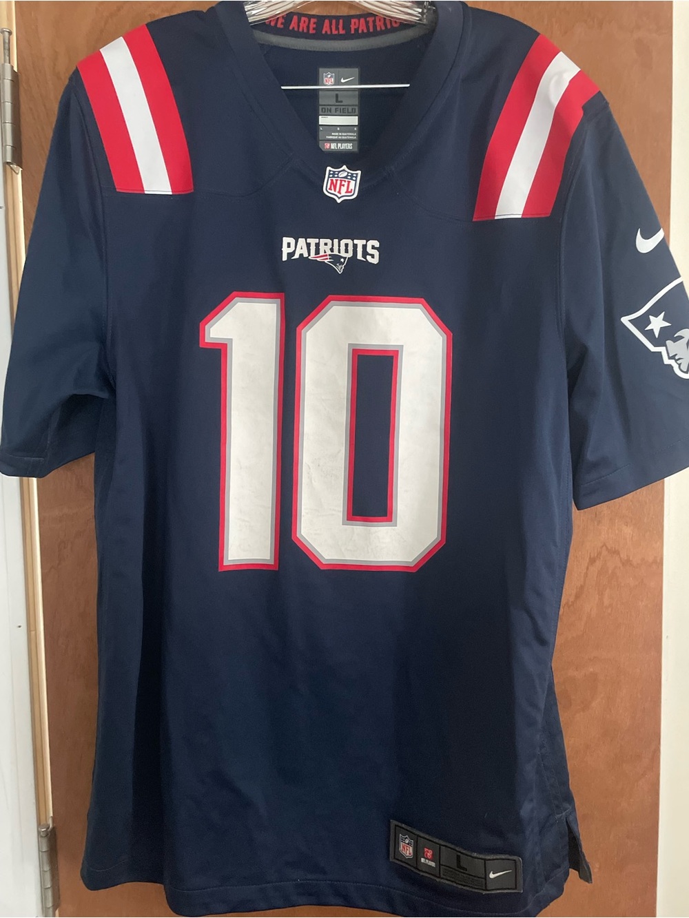 Mac Jones size large